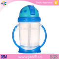 High quality bpa free baby cup with straw plastic drinking water bottle